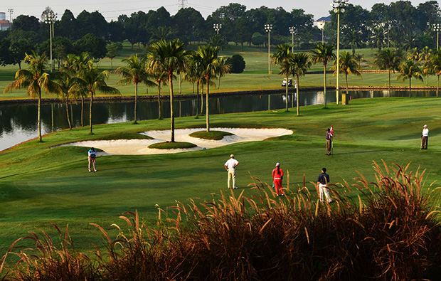 dusk glenmarie golf club, kuala lumpur