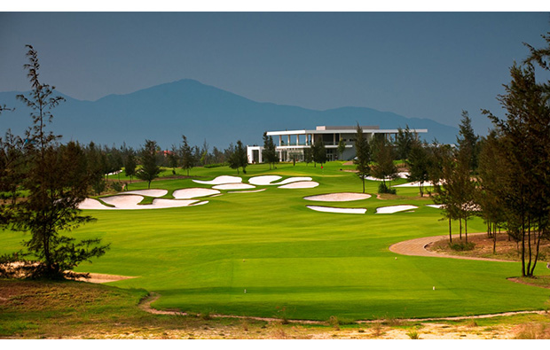 clubhouse, danang golf club, danang, vietnam