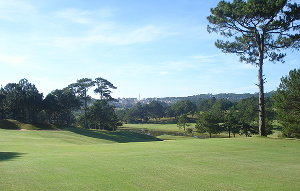 fairway, dalat palace golf club, dalat, vietnam