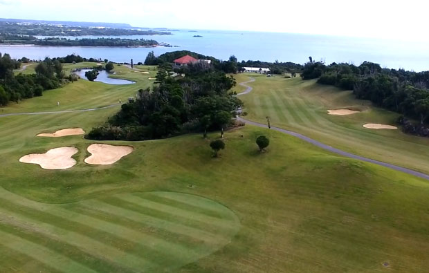 Ginoza Country Club Aerial