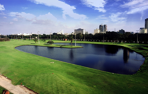 Lake at Club Intramuros Golf Course, Manila, Philippines