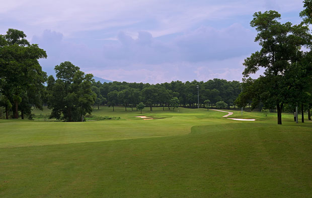 fairway, kings island country club lakeside course, hanoi, vietnam