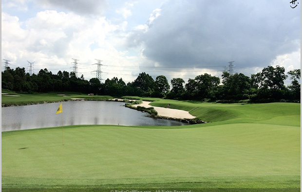 course at vijay course mission hills, guangdong china