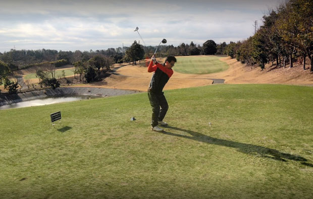 Moon Lake Golf Club Ichihara Course Teeing Off