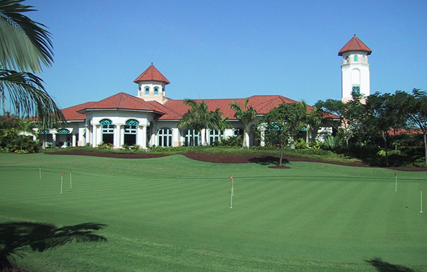 The club house at pun hlaing golf club yangon, myanmar