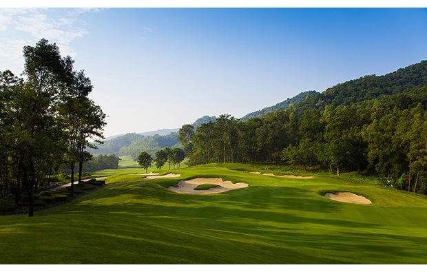 fairway at rose-poulter course mission hills, guangdong china