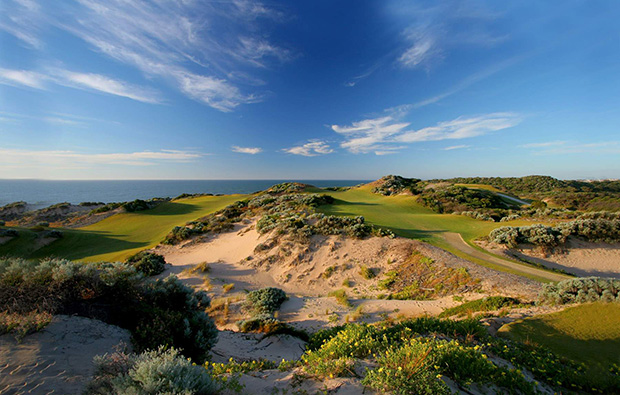 Waste bunkers The Cut Golf Course, Perth 