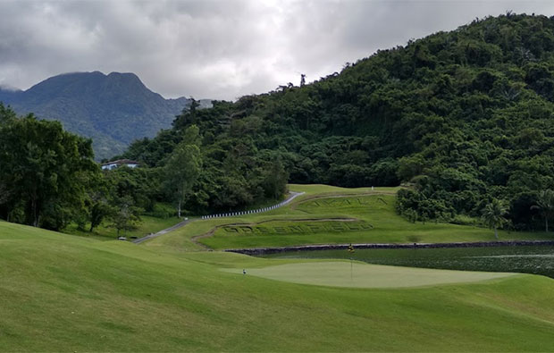 Ayala Greenfield Golf Course Green