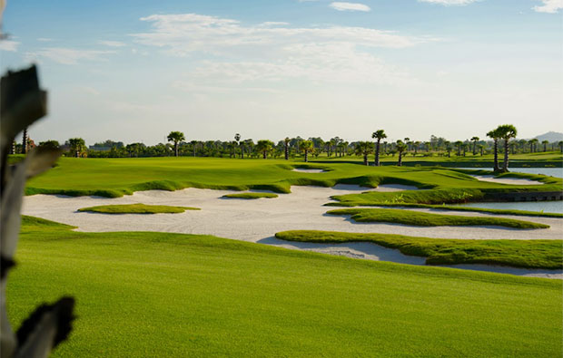 Chhun On Golf Resort Palm Course Bunkers
