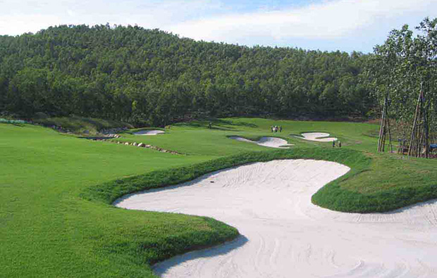 bunker, chi linh star golf club, hanoi, vietnam