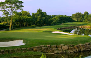 green view at els course mision hills in guangdong, china