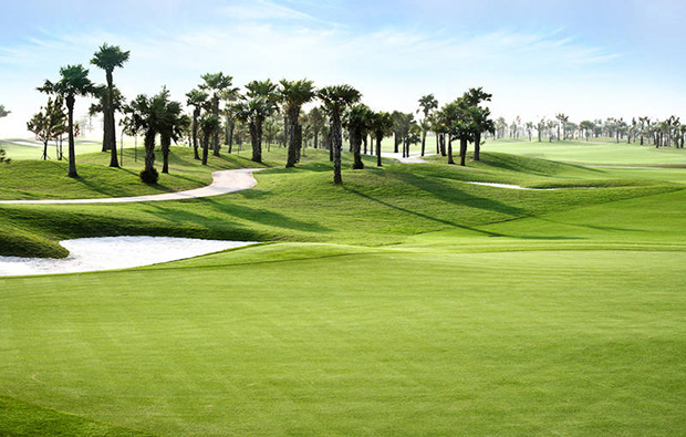 fairway, heron lake golf course, hanoi, vietnam