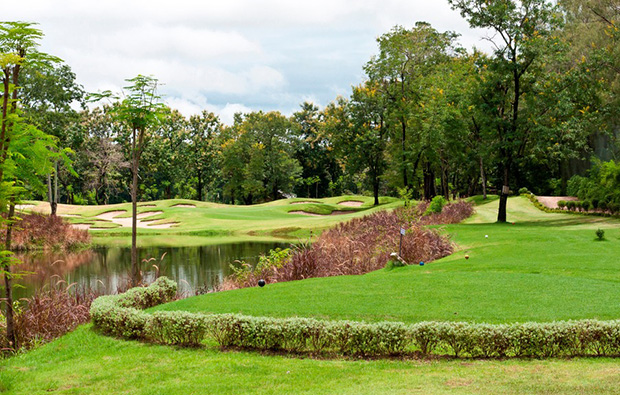 par 3 at  lao country club, vientiane, laos