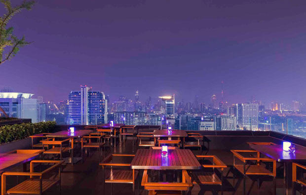 Mercure Bangkok Siam rooftop bar