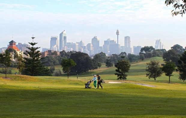 Moore Park Golf Course Fairway