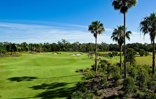 View over Sanctuary Cove Golf Club The Palms, The Golf Coast, Australia