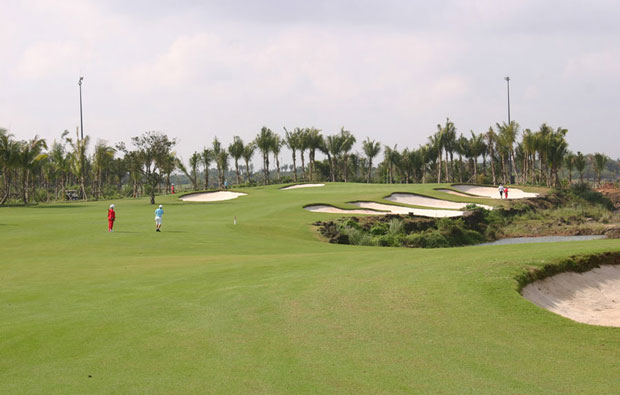 Green at Sandbelt Trails Golf Course Mission Hills