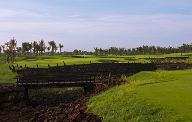 15th Hole at at Stone Quarry Golf Course Mission Hills