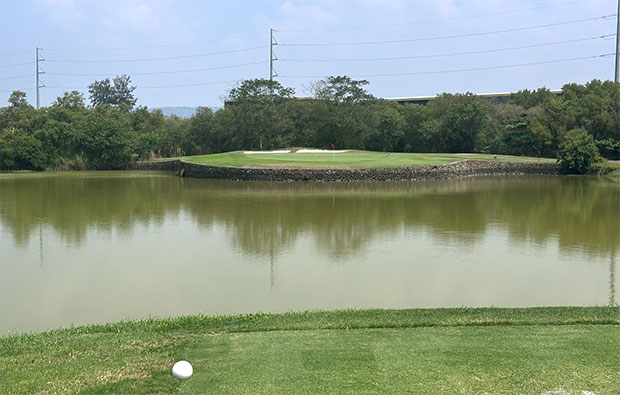 Subic International Golf Course Island Green
