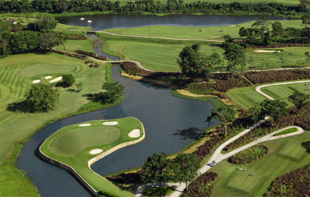 Suvarna Jakarta Golf Club Aerial