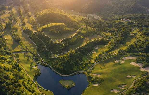 The Vista Country Club Aerial View