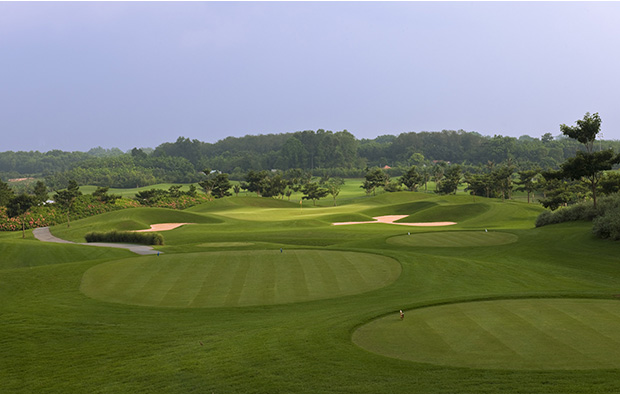 hole 5, twin doves golf club, ho chi minh, vietnam