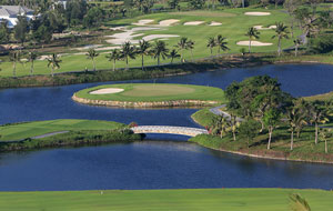 Vinpearl Golf Course Hai Phong island green