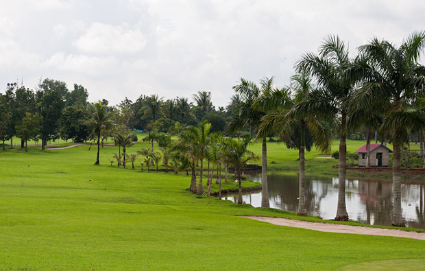 Yangon City Golf Course YCDC water hazard